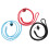 Camera Lanyards 3pcs 16x0.2in 1