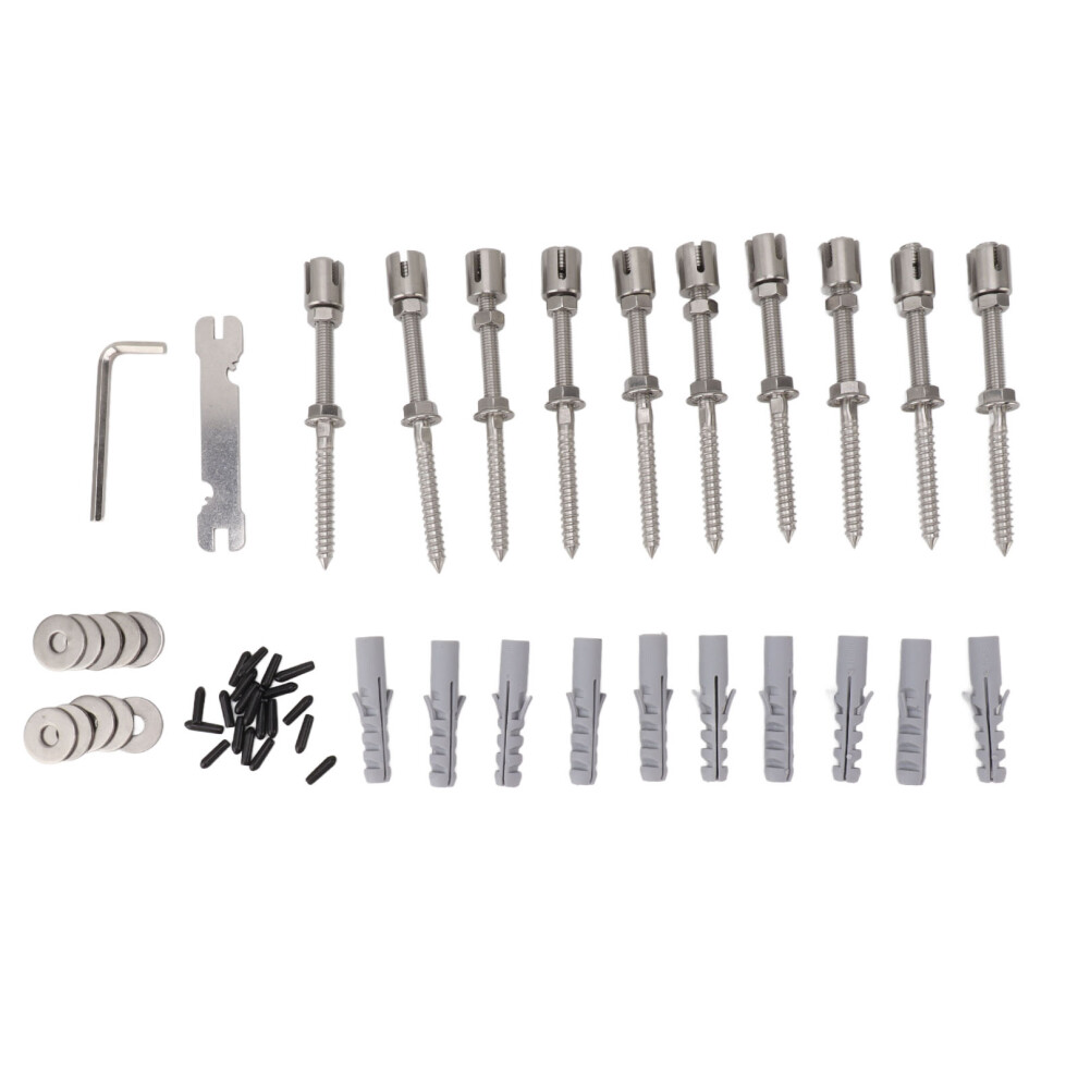 Stainless Steel Wire Trellis 2.0m Flexible Modern Wall Climber Load Bearing-image-OPC-PKWSD6G-NEW