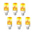 (1 PC) LED Flame Effect Fire Light Bulb E26-E27 Base 4 Modes with Upside Down Effect Halloween Christmas At 1