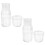 2Stk Saftkrug Transparent Mit Tasse 9