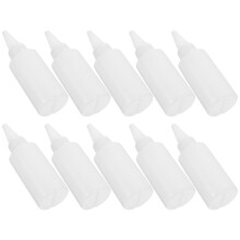 100Pcs Pointed Glue Bottles Squeeze Pigment Liquid Refillable