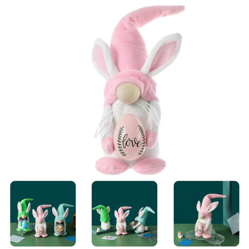 Delicate Easter Gnome Decor Creative Faceless Gnome 2
