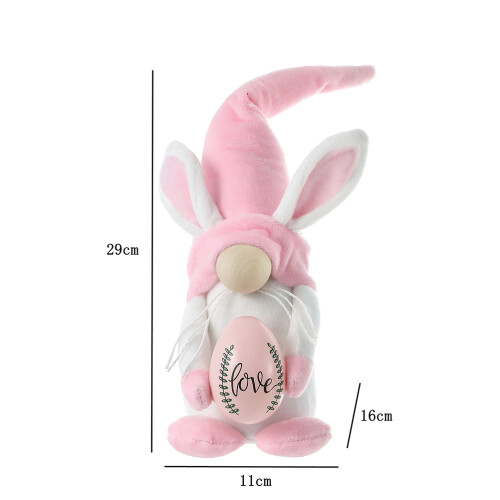 Delicate Easter Gnome Decor Creative Faceless Gnome 1