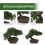 Künstliche Simulation Tannenbaum Topforname Kunststoff 9