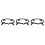 3Pcs Cast Iron Gas Stove Wok Replacement Rack 5