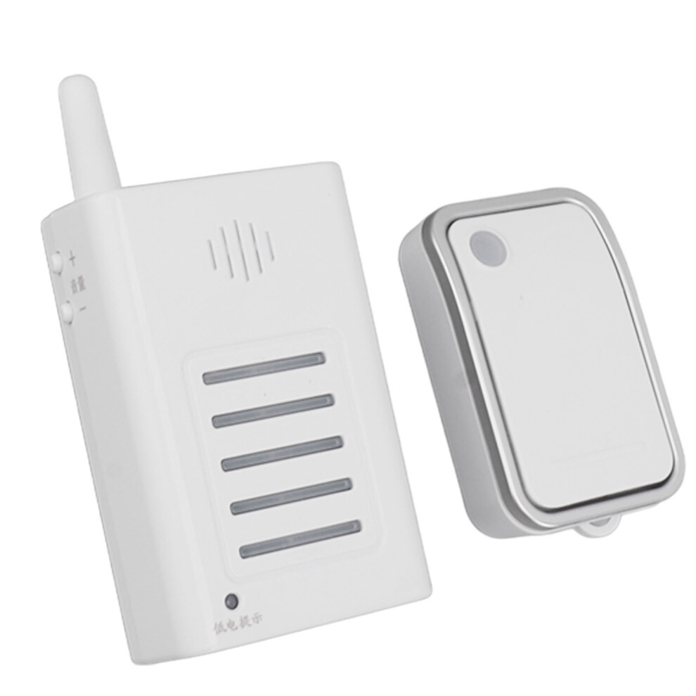 Wireless Caregiver Pager Alert System Vibration Flashing Long Distance for Elderly