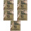 10 Pcs Blood Type Patch Reflective Camouflage Badges 9