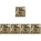 10 Pcs Blood Type Patch Reflective Camouflage Badges 7