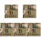 10 Pcs Blood Type Patch Reflective Camouflage Badges 4