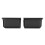 2Pcs ABS Hinten Tür Griff Lagerung Box Fit für 3