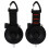 2Pcs Black Heavy Duty Suck Cup Hooks Strong Suction Wall Hanging Hooks 5