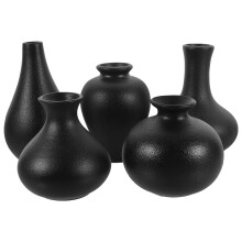 5Pcs Ceramic Flower Vase Decorative Arrangement Bottle
