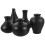 5Pcs Ceramic Flower Vase Decorative Arrangement Bottle 8