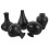 5Pcs Ceramic Flower Vase Decorative Arrangement Bottle 9