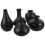 5Pcs Ceramic Flower Vase Decorative Arrangement Bottle 11