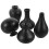 5Pcs Ceramic Flower Vase Decorative Arrangement Bottle 5