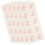 100 Sheets Gift Box Sealing Sticker Paper Self-Adhesive Candy Decal 1