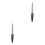 2Pcs Stainless Steel Double Side Nail File Buffer With Plastic Handle 4