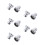 10 Pcs Brass Dishwasher Faucet Adapter Replacement For Sink 6