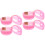 4 Pcs Nail Drill Bits Cleaning Brush Cases Professional 6