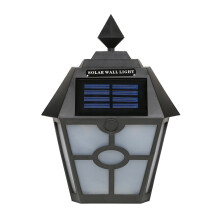 Led Vintage Sechseck Solar Wandleuchte Mit Bewegungsmelder Für Außen