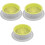 3Pcs White Hydroponic Cat Grass Planter Double-Layer Practical Box 5