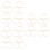 36 Pcs Dream Catcher Round Ring Diy Bamboo Ring 10cm 7