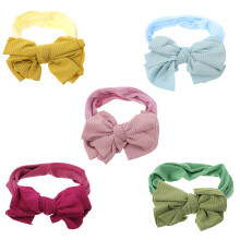 10 Pcs Baby Bow Headbands Elastic Nylon Hair Accessories