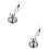 2 Pcs Stainless Steel Egg Topper Practical Kitchen Gadget Silver 7