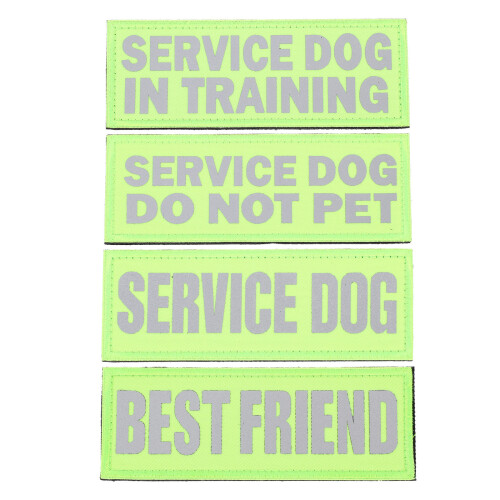 12Stk Grüne Service Patch Nylon Robust Für Outdoor Gebrauch