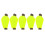5 Teile/satz Float Schaum Tear Drop Strike Anzeige 4