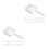 60 Pcs Plastic Measuring Spoons For Laundry Powder Multi Use 9
