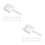 60 Pcs Plastic Measuring Spoons For Laundry Powder Multi Use 4