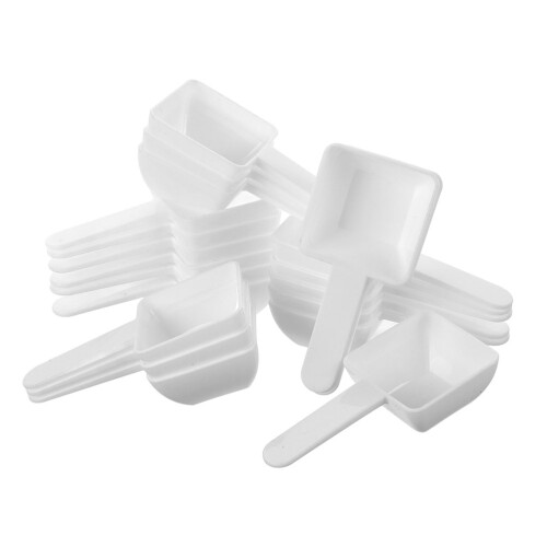 60 Pcs Plastic Measuring Spoons For Laundry Powder Multi Use 1