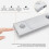 (40cm) LED Motion Sensor USB Recharging Ultra Thin Night Light Wireless LED Wine cooler Light For Kitchen Cabinet Wardrobe Indoor Light 4