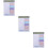 3Pcs Tear-Off Notepad Daily Planner Portable Tearable Memo Pad 11