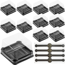50 Sets Kompakte Kuchenboxen Für Cupcakes Mousse Und Party