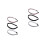 6 Pcs Hoops Wedding Party Rhinestone Headbands 8