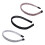 6 Pcs Hoops Wedding Party Rhinestone Headbands 2