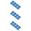 12 Pcs Plastic D-Cell Battery Holder Series Or Parallel Case Blue 9