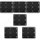 12 Pcs Bag Handle Wrap Pu Sleeve Handbag Accessories 10