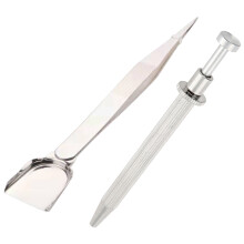 4 Sets Stainless Steel 4-Claw Pick Up Tool For Gemstones And Nails