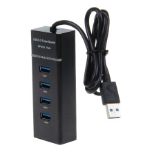 Multifunktionshub 4 Port Usb Adapter Tragbarer Splitter