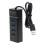 Multifunktionshub 4 Port Usb Adapter Tragbarer Splitter 1