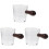 3Pcs Double Spout Measuring Cup With Wooden Handle Mini Sauce Pitcher 4