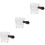 3Pcs Double Spout Measuring Cup With Wooden Handle Mini Sauce Pitcher 7