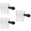 3Pcs Double Spout Measuring Cup With Wooden Handle Mini Sauce Pitcher 9