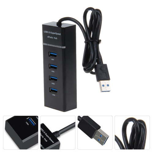 Multifunktionshub 4 Port Usb Adapter Tragbarer Splitter 2