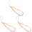 3Pcs Phone Charm Strap Moon Star Beaded Lanyard For Mobile 4