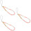 3Pcs Phone Charm Strap Moon Star Beaded Lanyard For Mobile 9